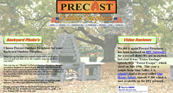 Desktop Screenshot of precastoutdoorfireplaces.com